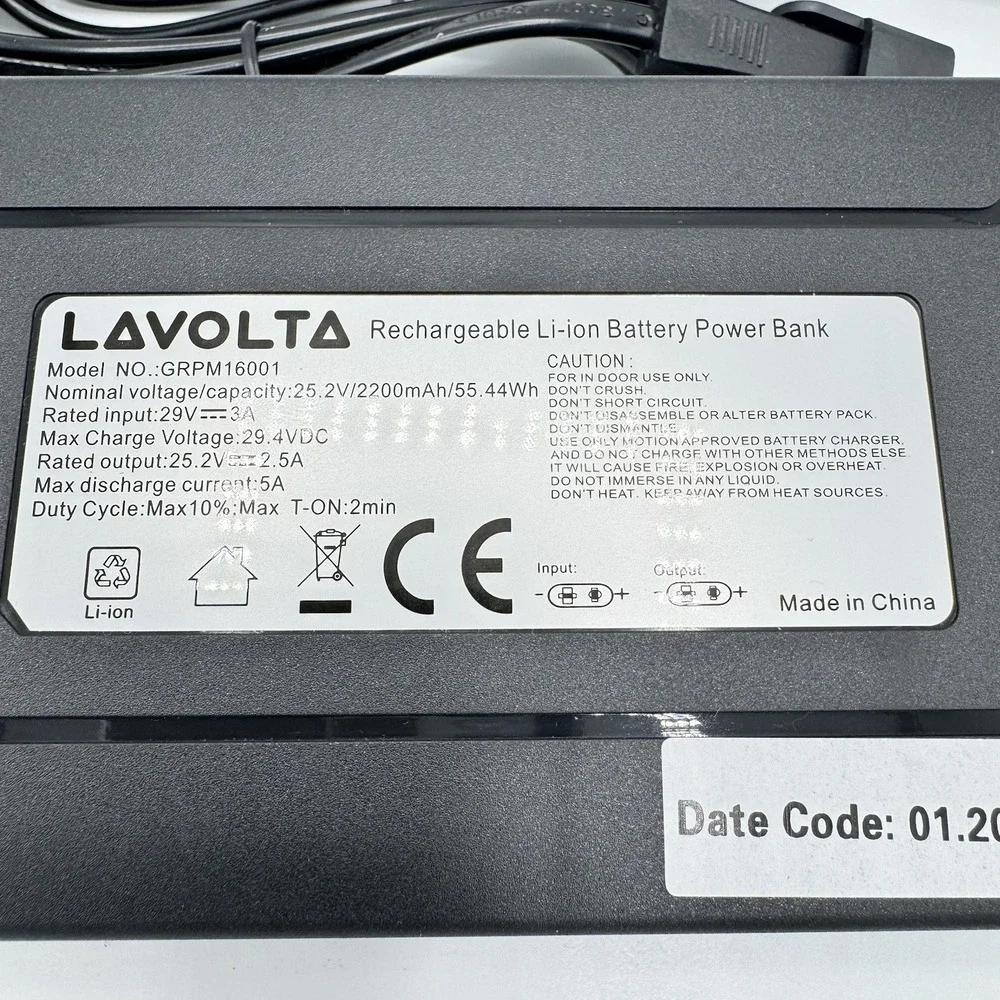 Lavolta 2200mAh Recliner Battery Pack 2 Pin Sofa Couch Lift Chair Wireless Power